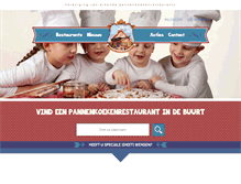 Tablet Screenshot of pannenkoekenrestaurants.nl